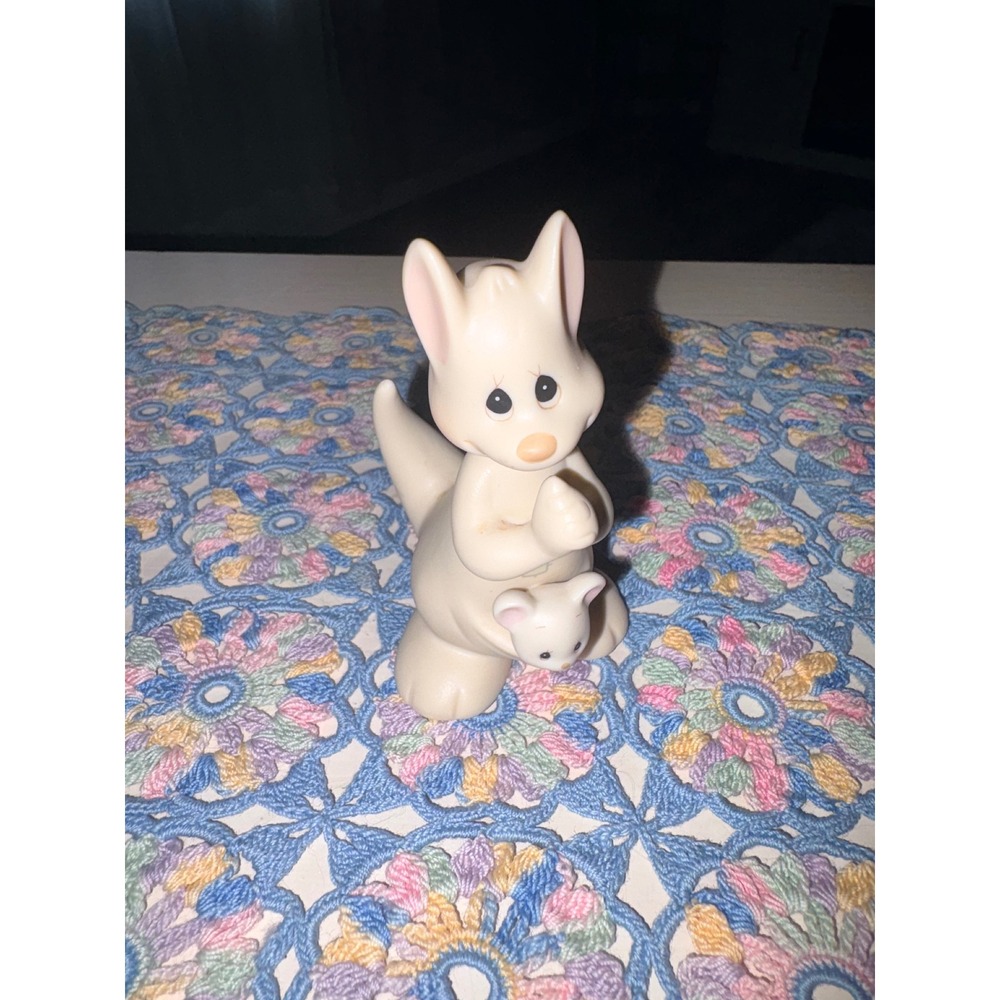 Precious Moments Hello World Kangaroo Joey Figurine 521175 Birthday Series 1988